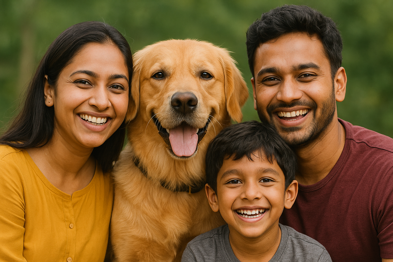 Pet parents illustration